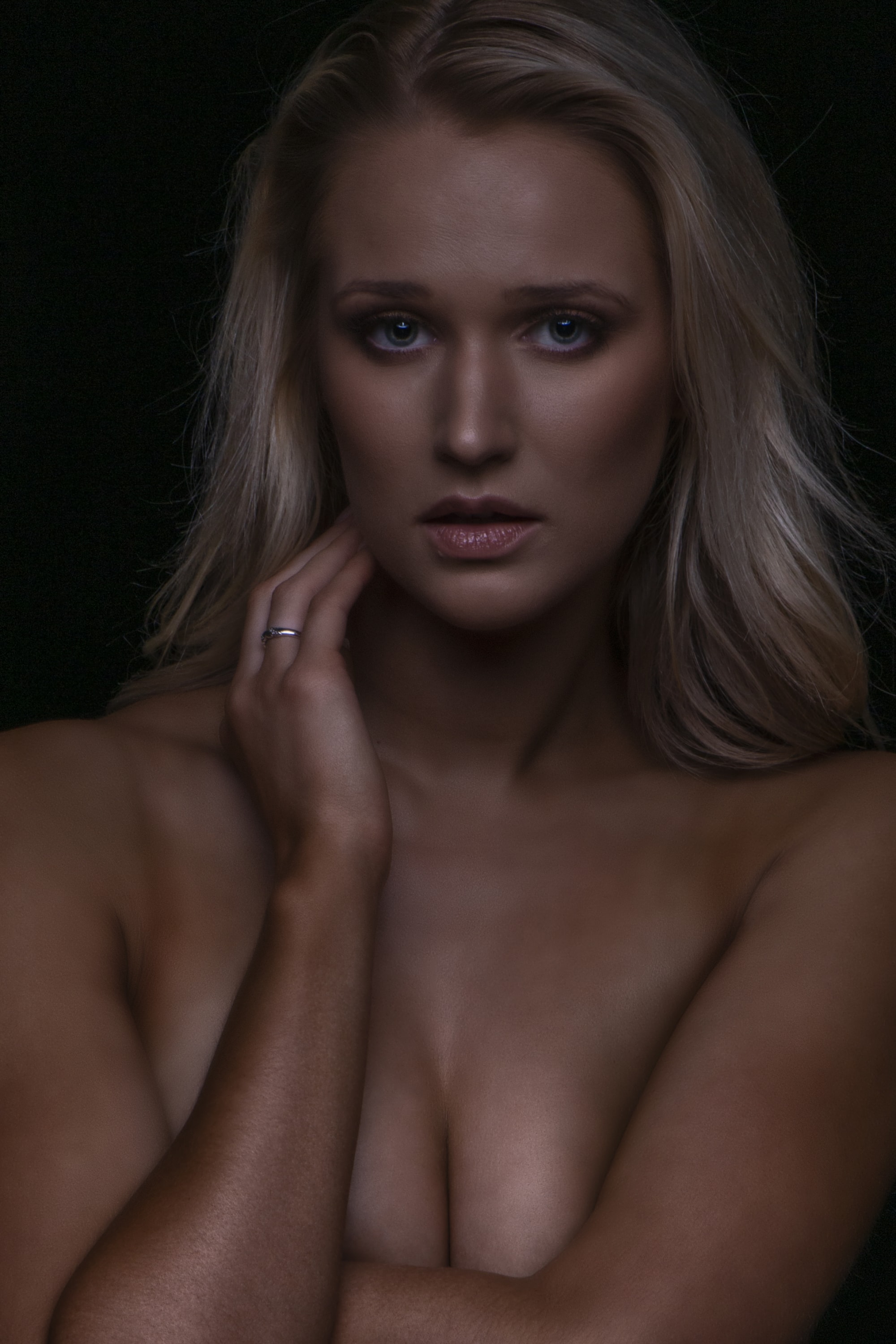 Portrait — fine art contemplative